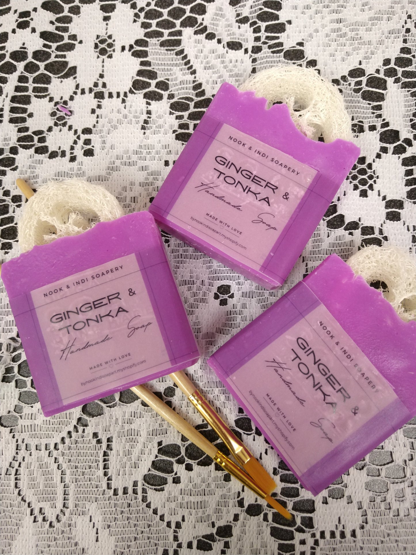 LUFFA SOAP MADE WITH COCONUT OIL